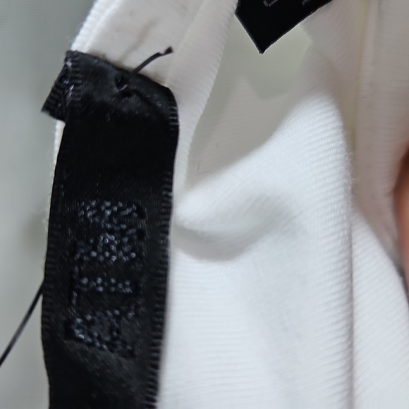 ATM Anthony Thomas Melillo Cotton Halter Tennis Dress w/Shorts White Size Large - Picture 7 of 9